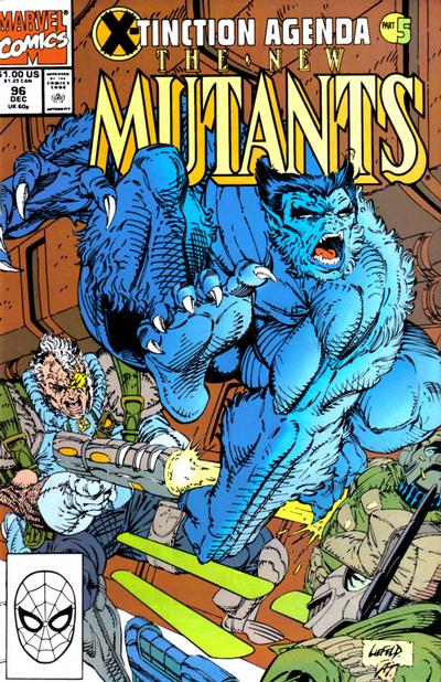 The New Mutants #96 [Direct]-Fine (5.5 – 7)