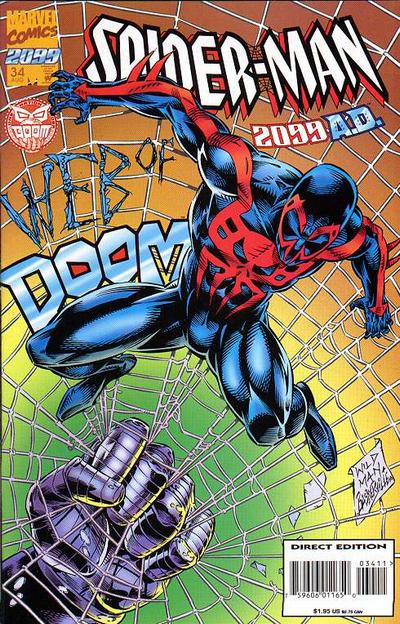 Spider-Man 2099 #34 [Direct Edition]-Fine (5.5 – 7)