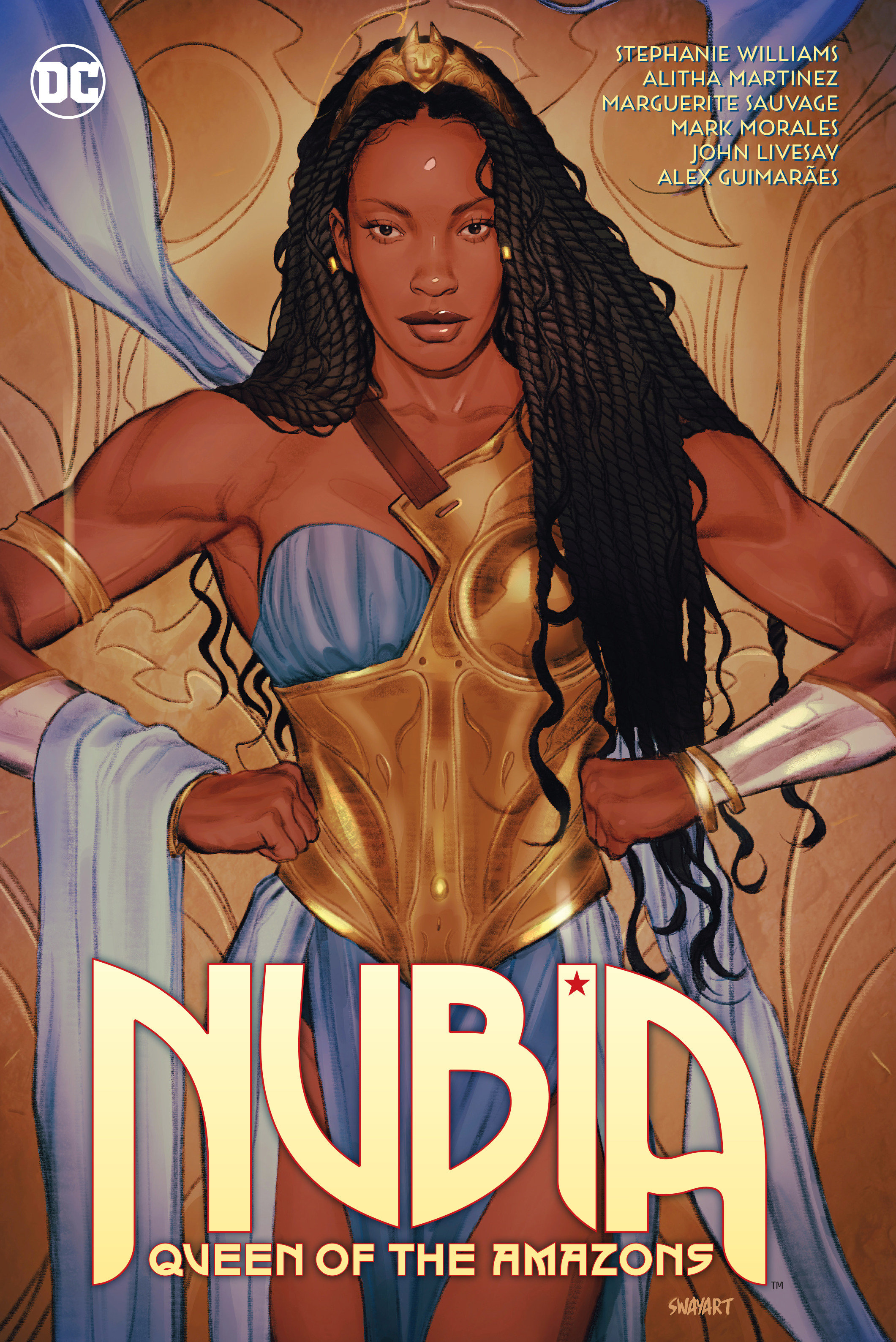 Nubia Queen of the Amazons Graphic Novel Hardcover