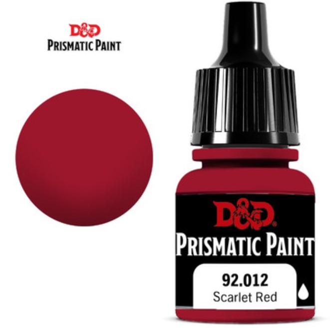 Dungeons & Dragons Prismatic Paint: Scarlet Red