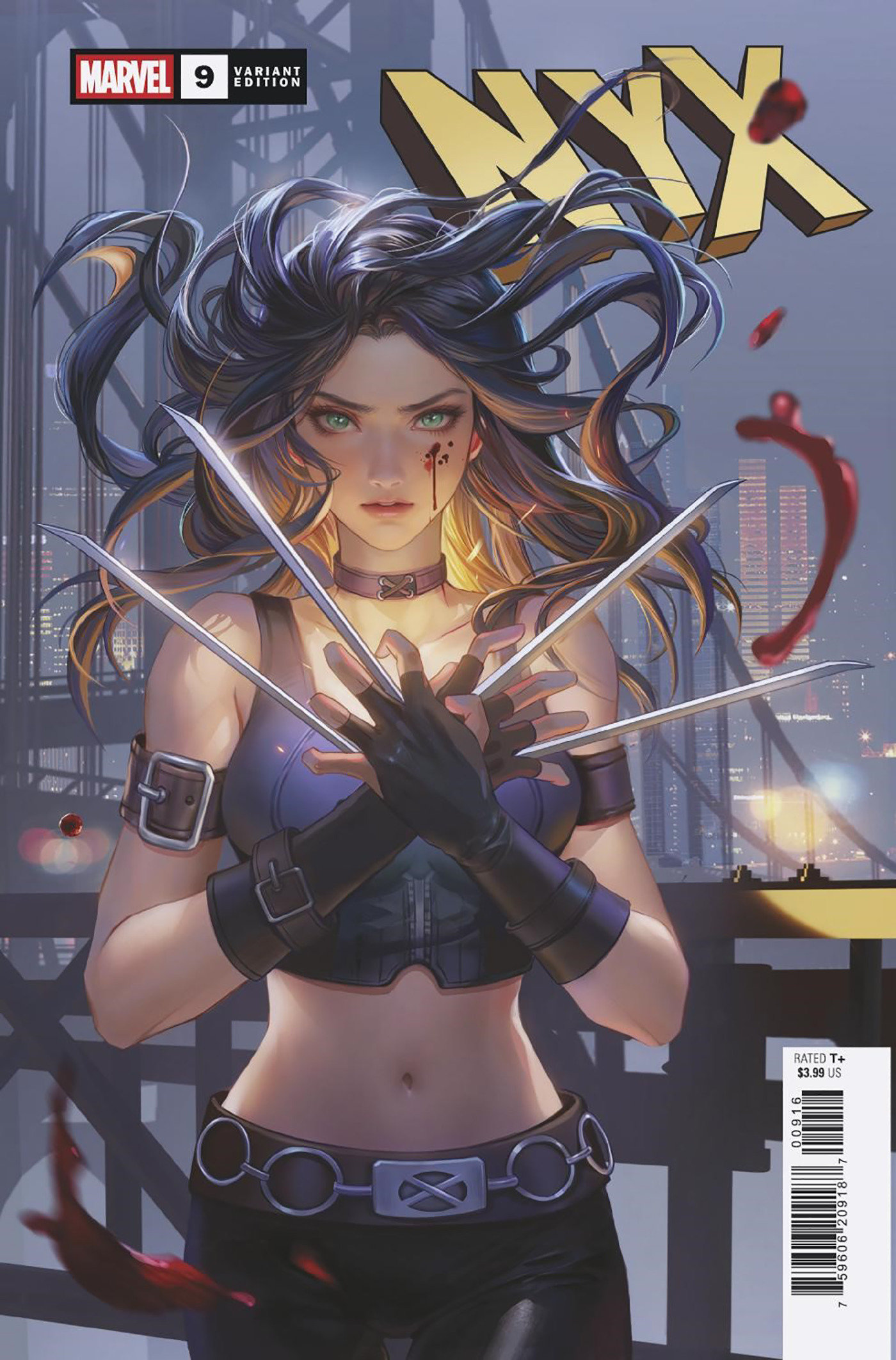 NYX #9 Fanyang Variant (X-Manhunt) 1 for 25 Incentive