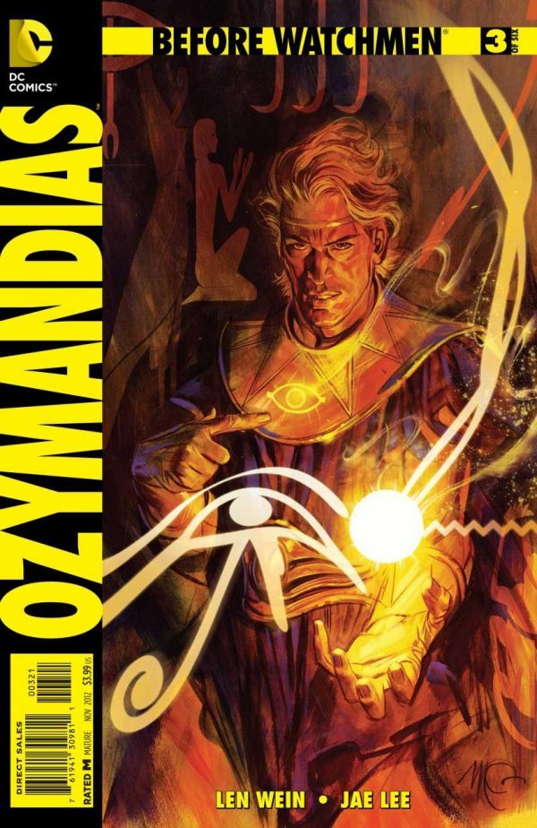 Before Watchmen Ozymandias #3 Variant Edition