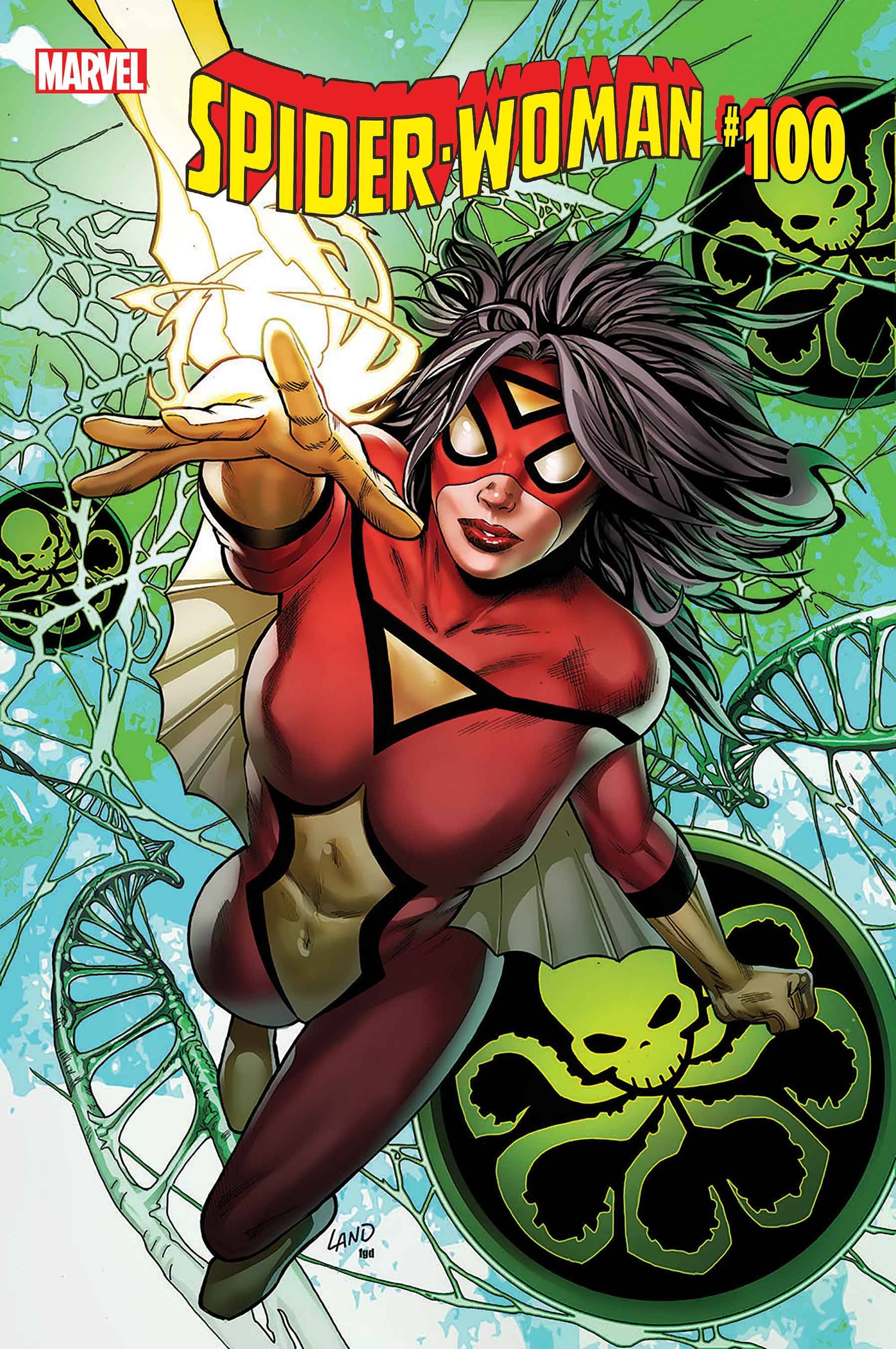 Spider-Woman #100 by Greg Land Poster