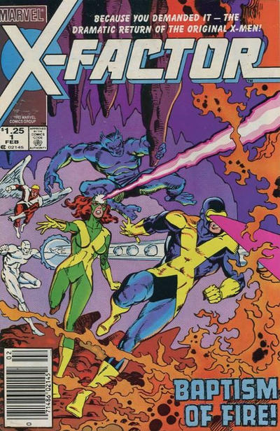 X-Factor #1 [Newsstand]-Very Good