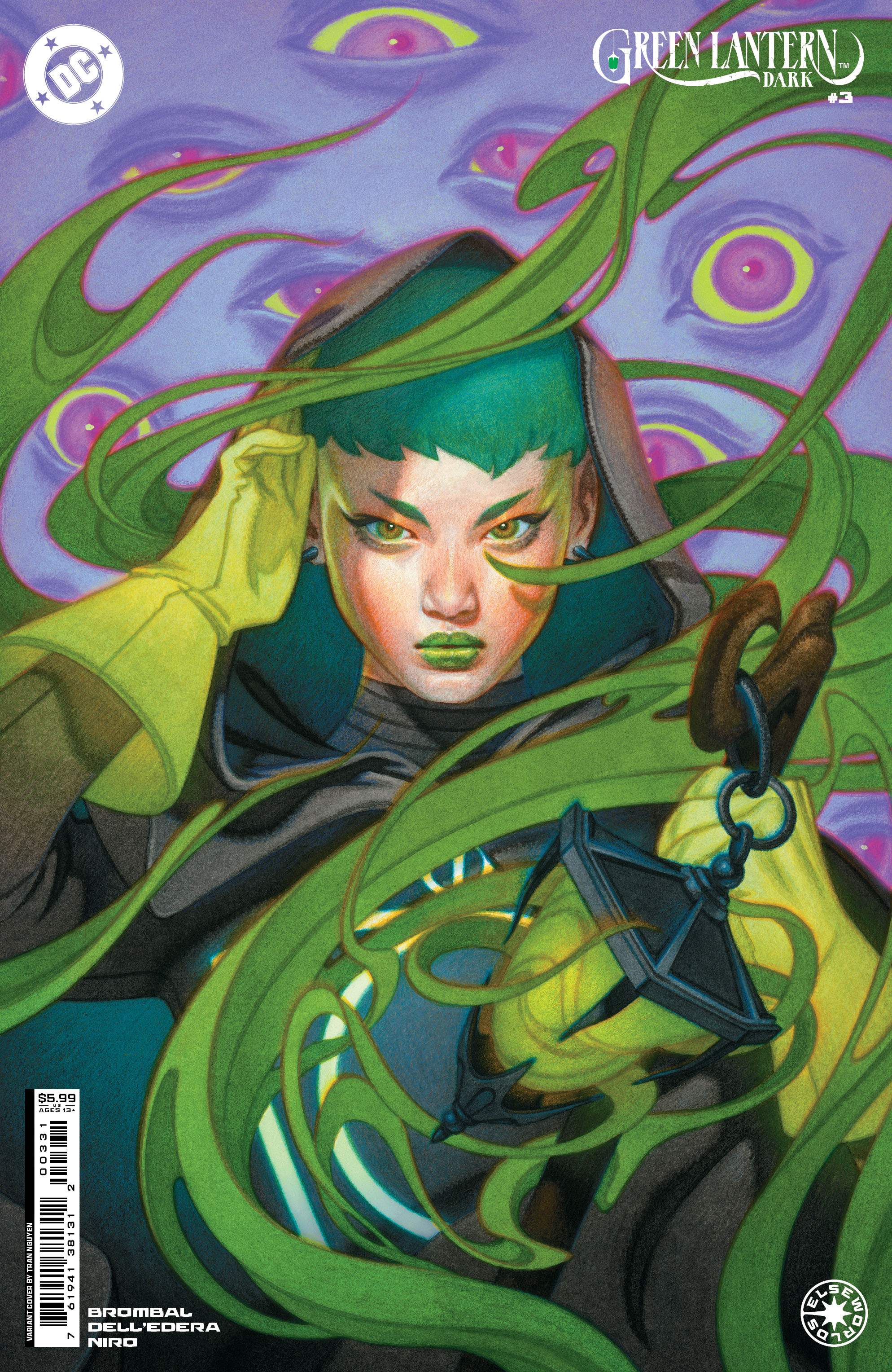 Green Lantern Dark #3 Cover C Tran Nguyen Card Stock Variant (Of 7)