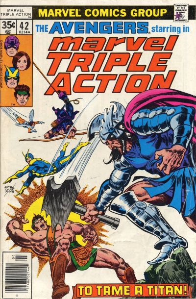 Marvel Triple Action #42 (1972)-Very Good (3.5 – 5)