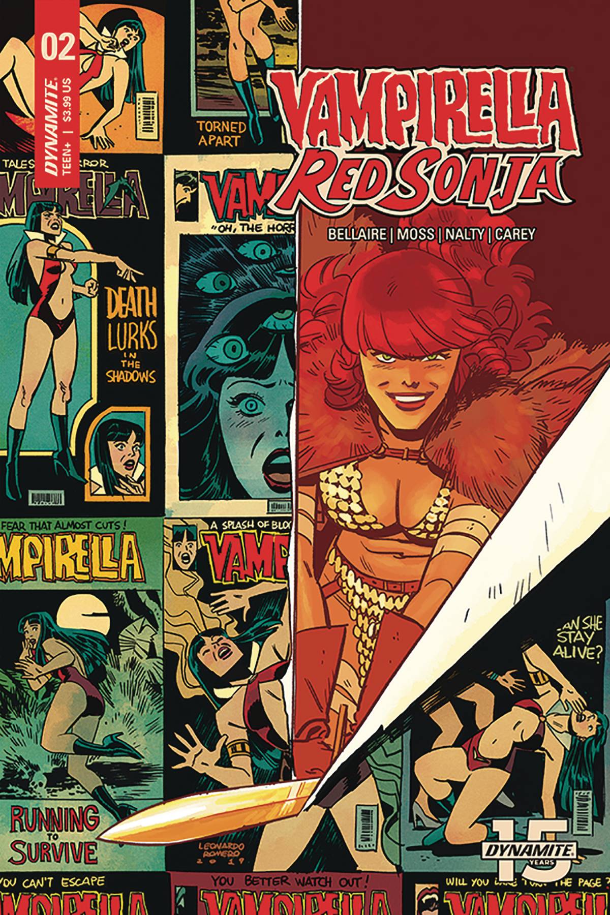 Vampirella Red Sonja #2 Cover D Romero & Bellaire