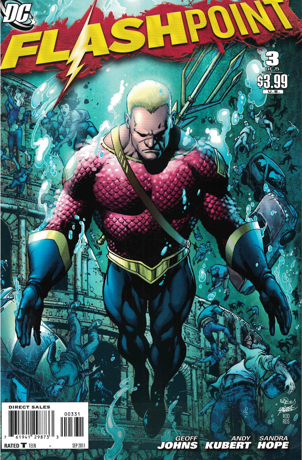 Flashpoint #3 Variant Edition Cover B