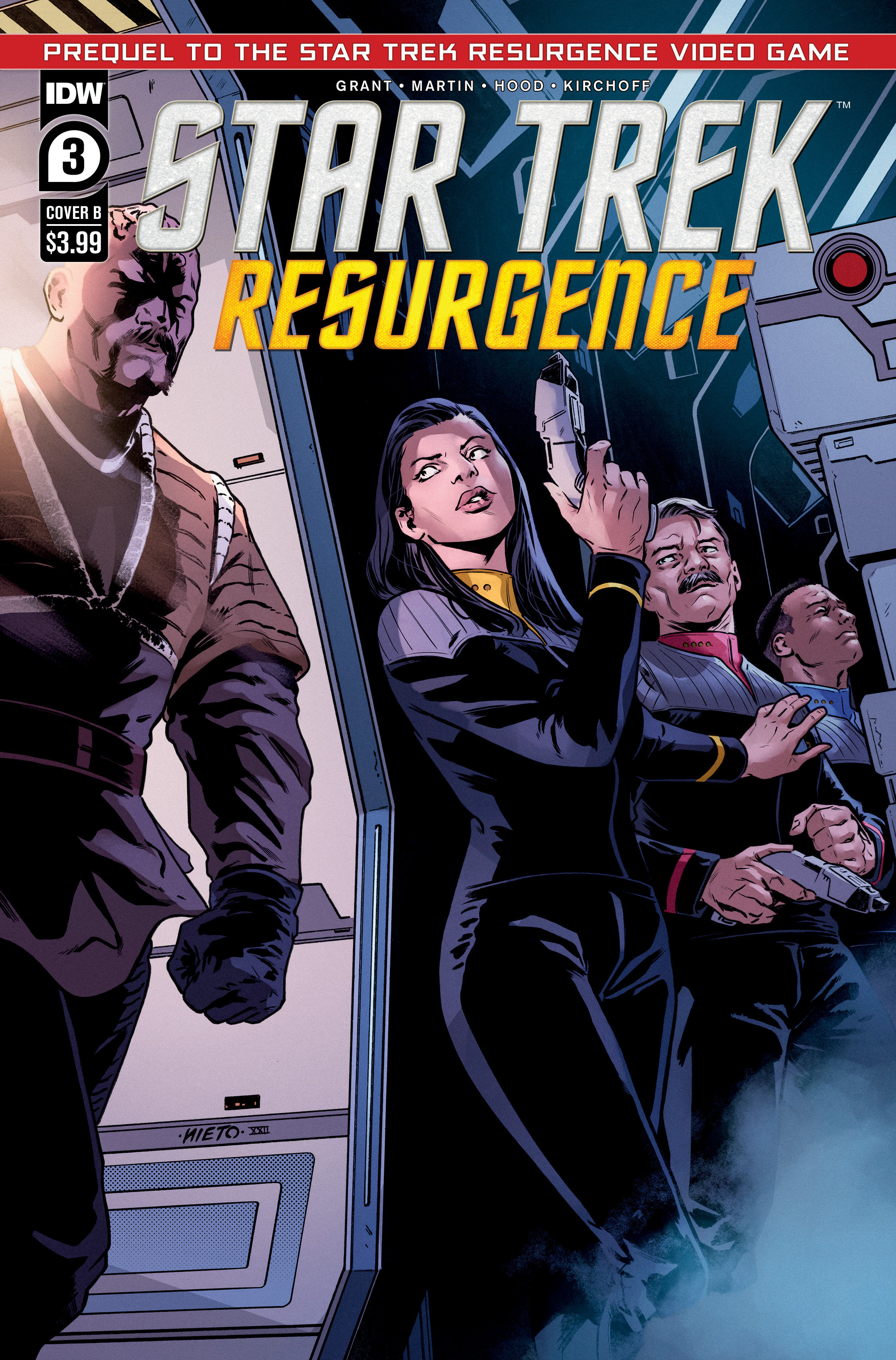 Star Trek Resurgence #3 Cover B Nieto