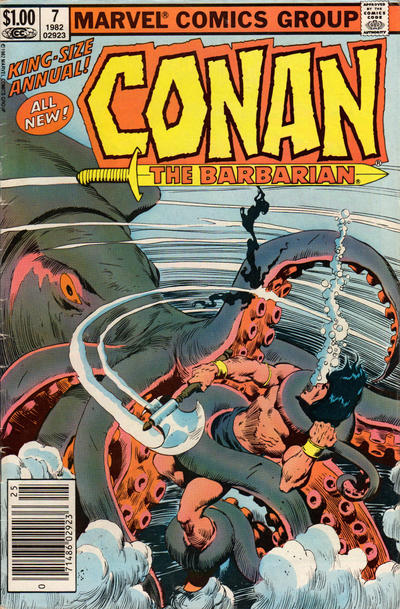 Conan Annual #7 [Newsstand]-Good (1.8 – 3)