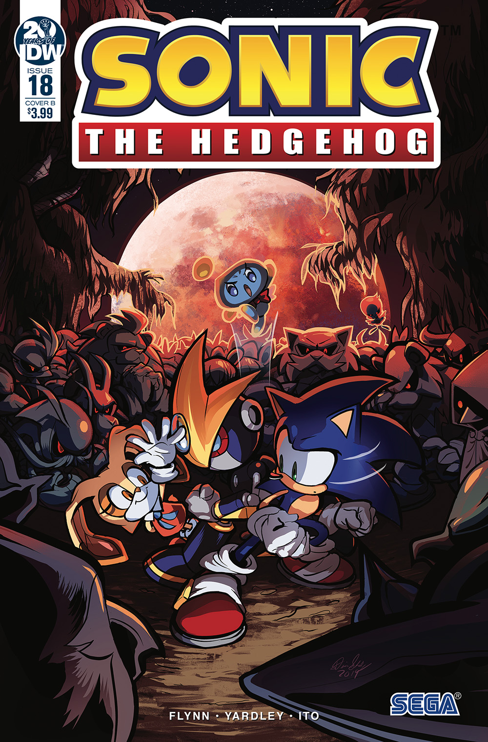 Sonic the Hedgehog #18 Cover B Skelly | ComicHub