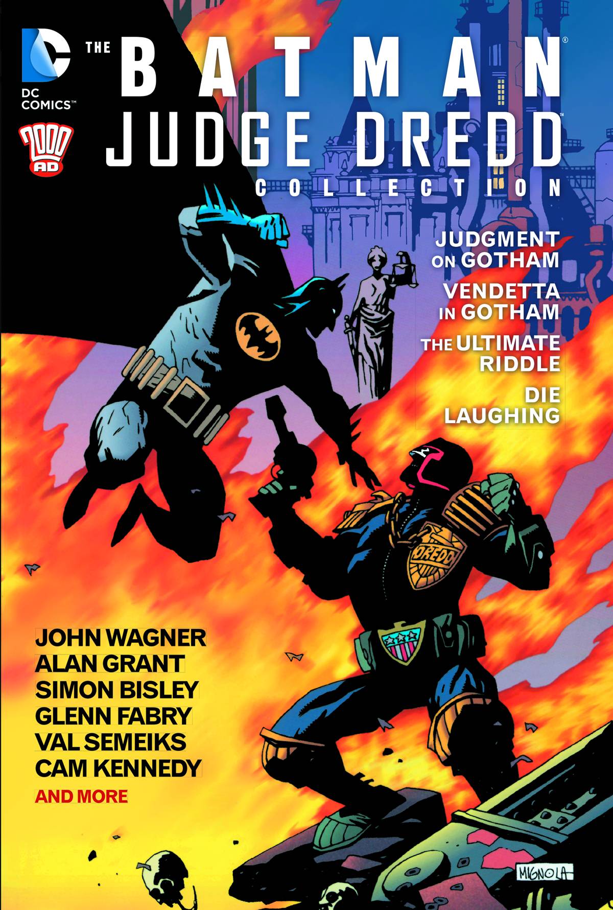 Batman Judge Dredd Graphic Novel