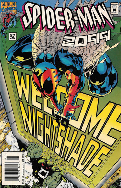 Spider-Man 2099 #27 [Newsstand]-Fine (5.5 – 7)