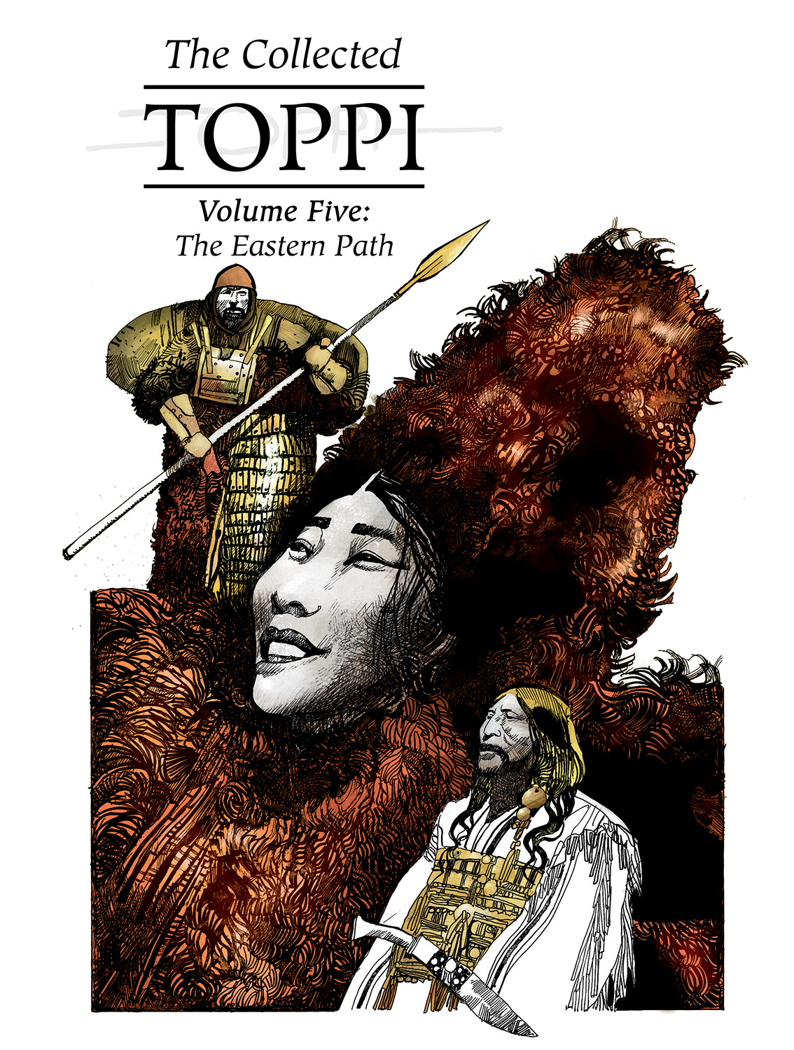 Collected Toppi Hardcover Graphic Novel Volume 5 Eastern Path