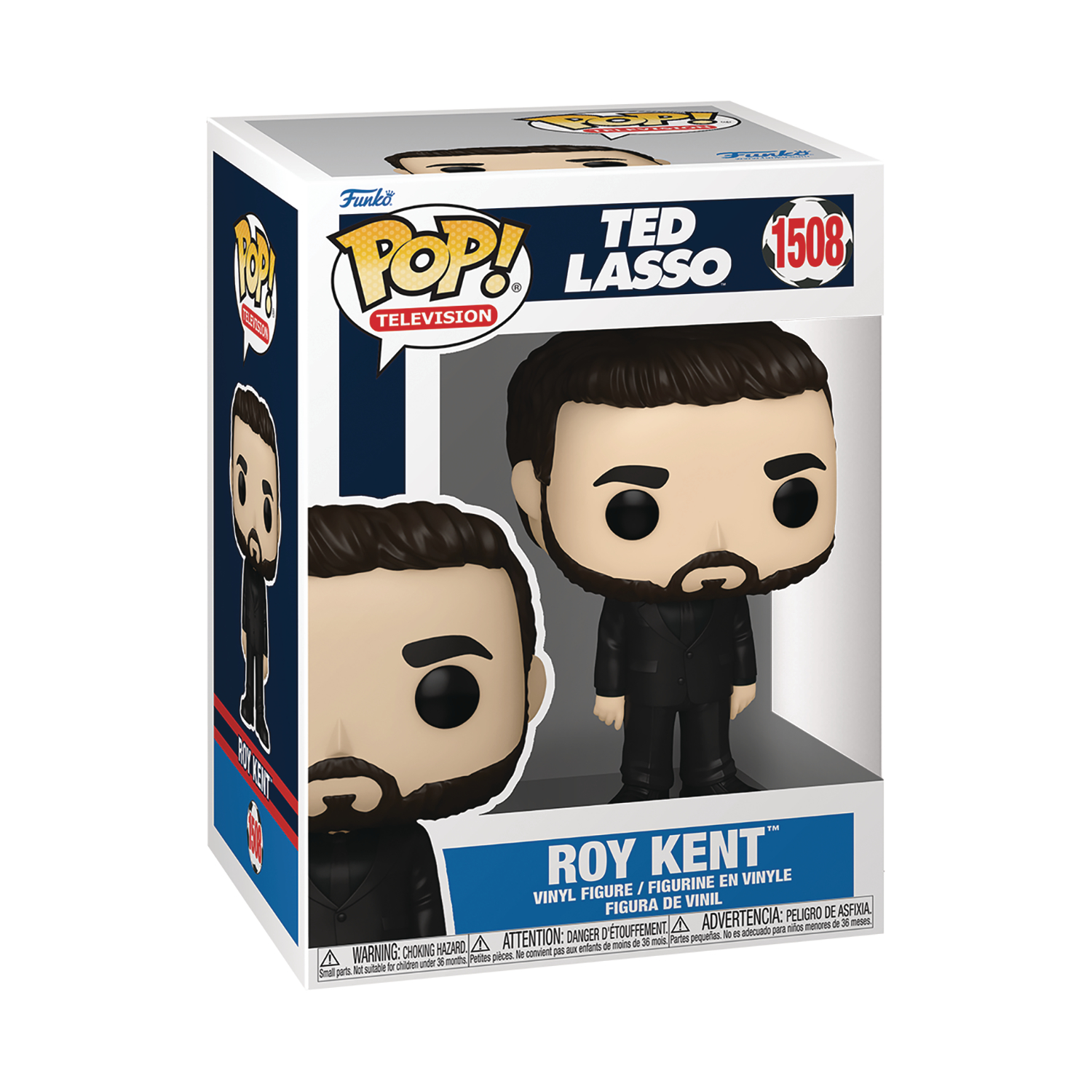 Pop! TV Ted Lasso: Roy Kent (Black Suit) Funko Vinyl Figure