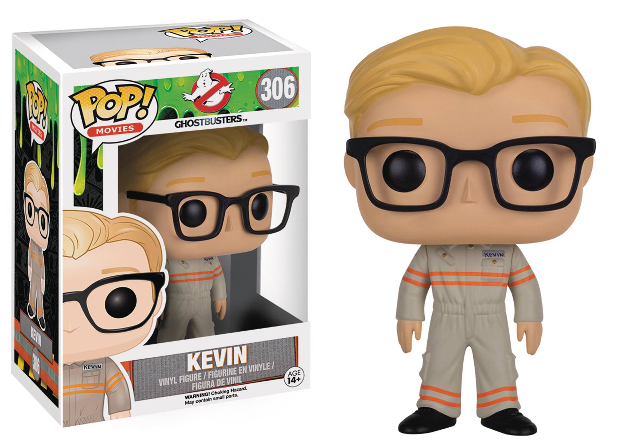 Pop Ghostbusters 2016 Kevin Vinyl Figure