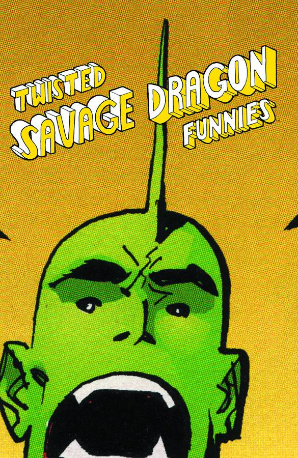 Twisted Savage Dragon Funnies Graphic Novel