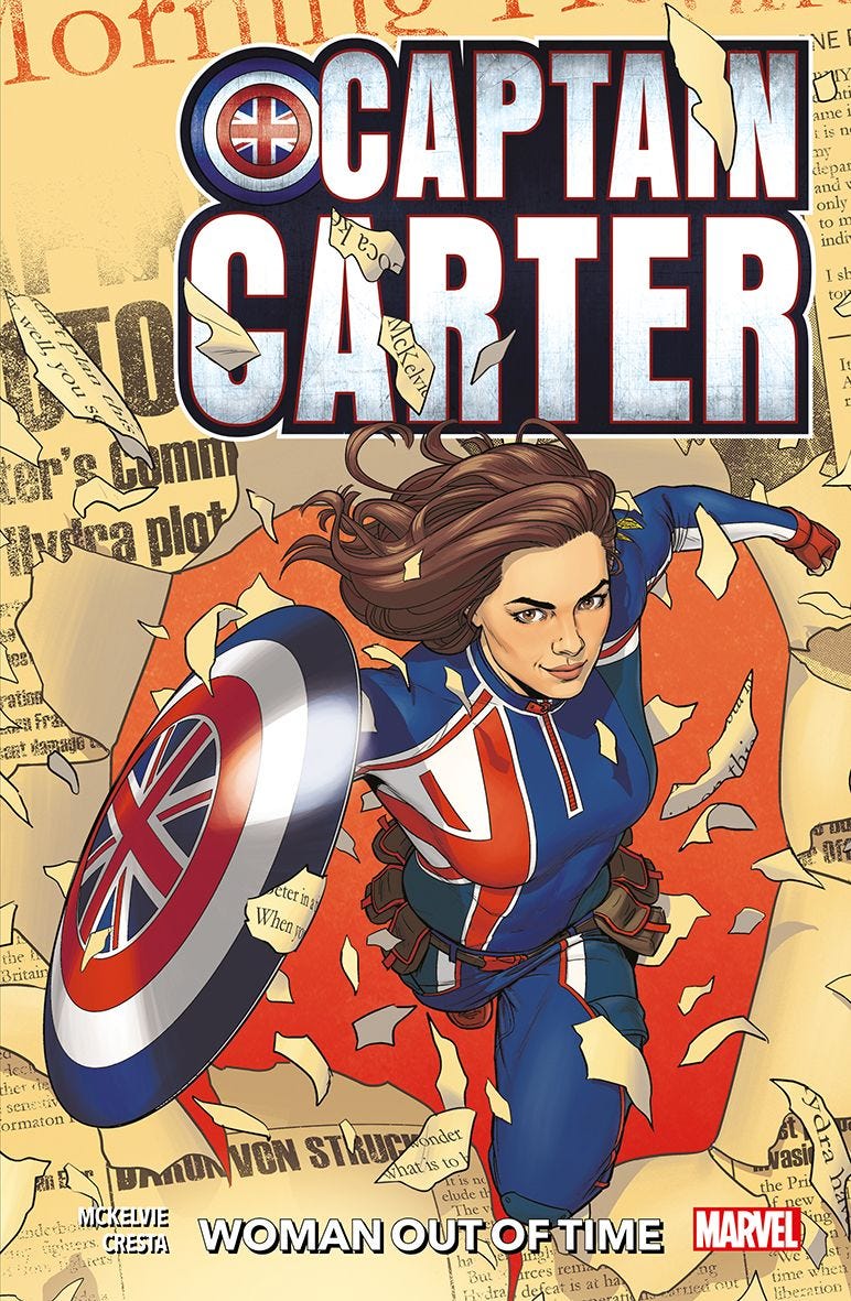 Captain Carter Woman Out of Time Graphic Novel UK Edition