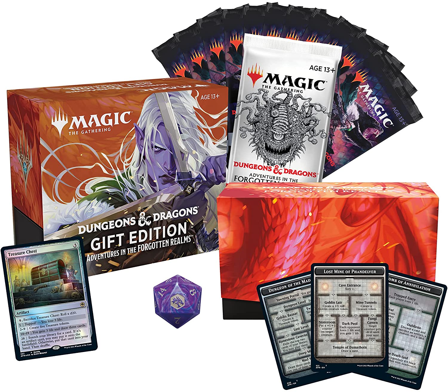 Magic The Gathering TCG : Adventures In Forgotten Realms Gift Bundle