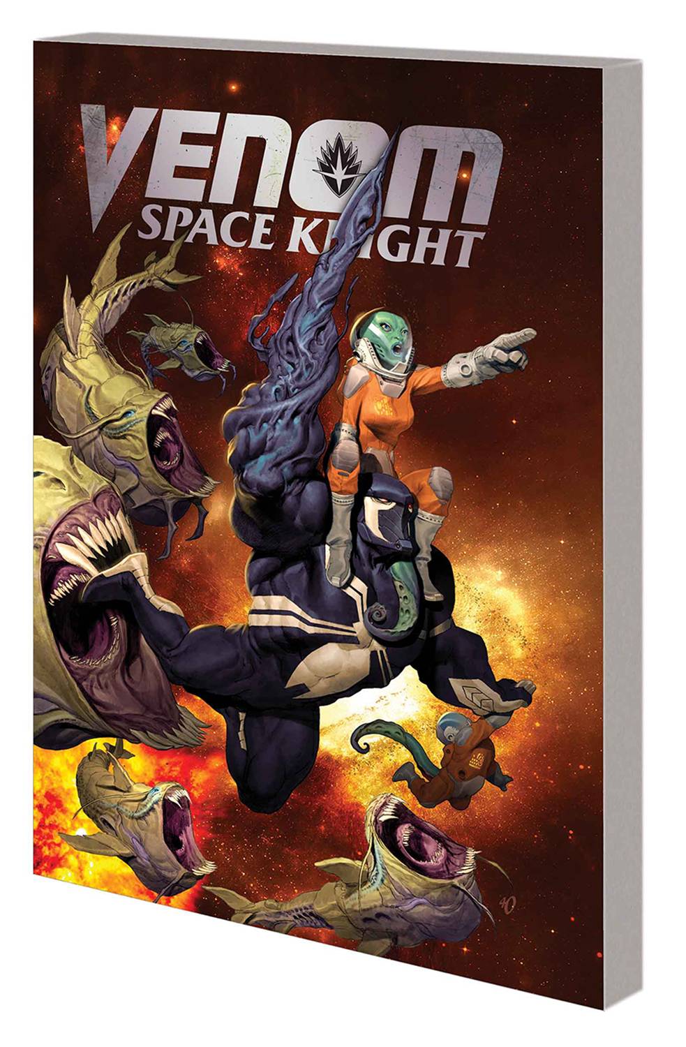Venom Space Knight Graphic Novel Volume 1 Agent of Cosmos