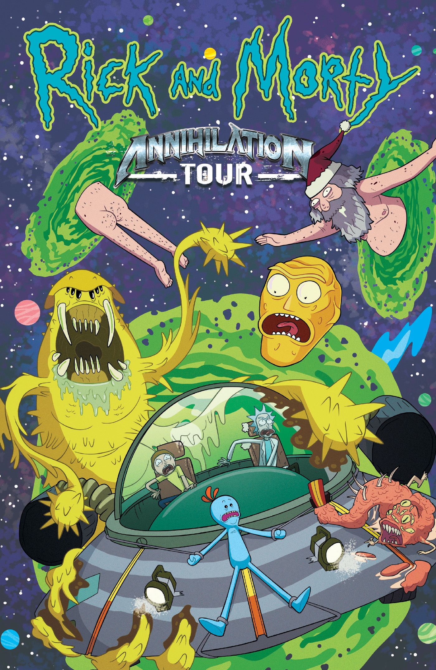 Rick And Morty Annihilation Tour Graphic Novel