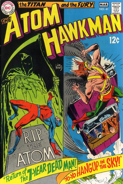 The Atom & Hawkman #41-Very Good (3.5 – 5)