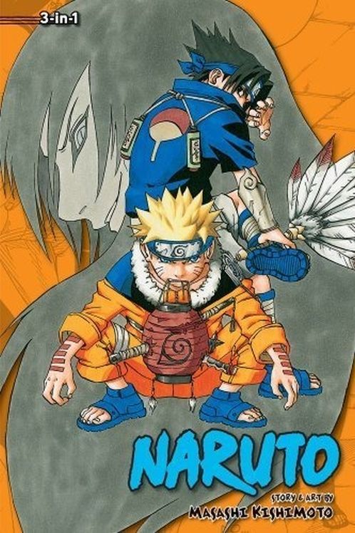 Naruto 3-In-1 Edition Manga Volume 3 (2023 Printing)	