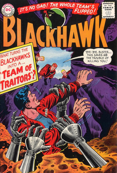 Blackhawk #214-Fine (5.5 – 7)