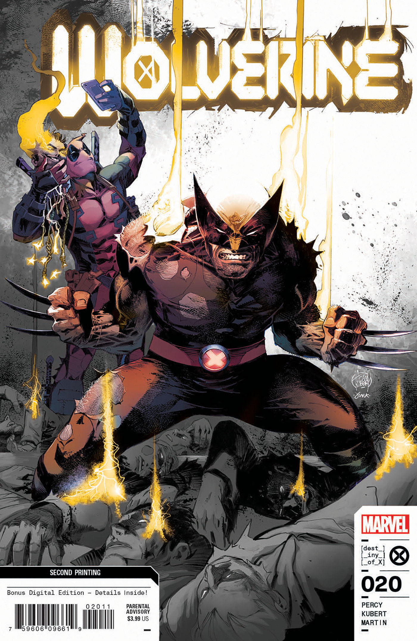Wolverine #20 2nd Printing Kubert Variant (2020)