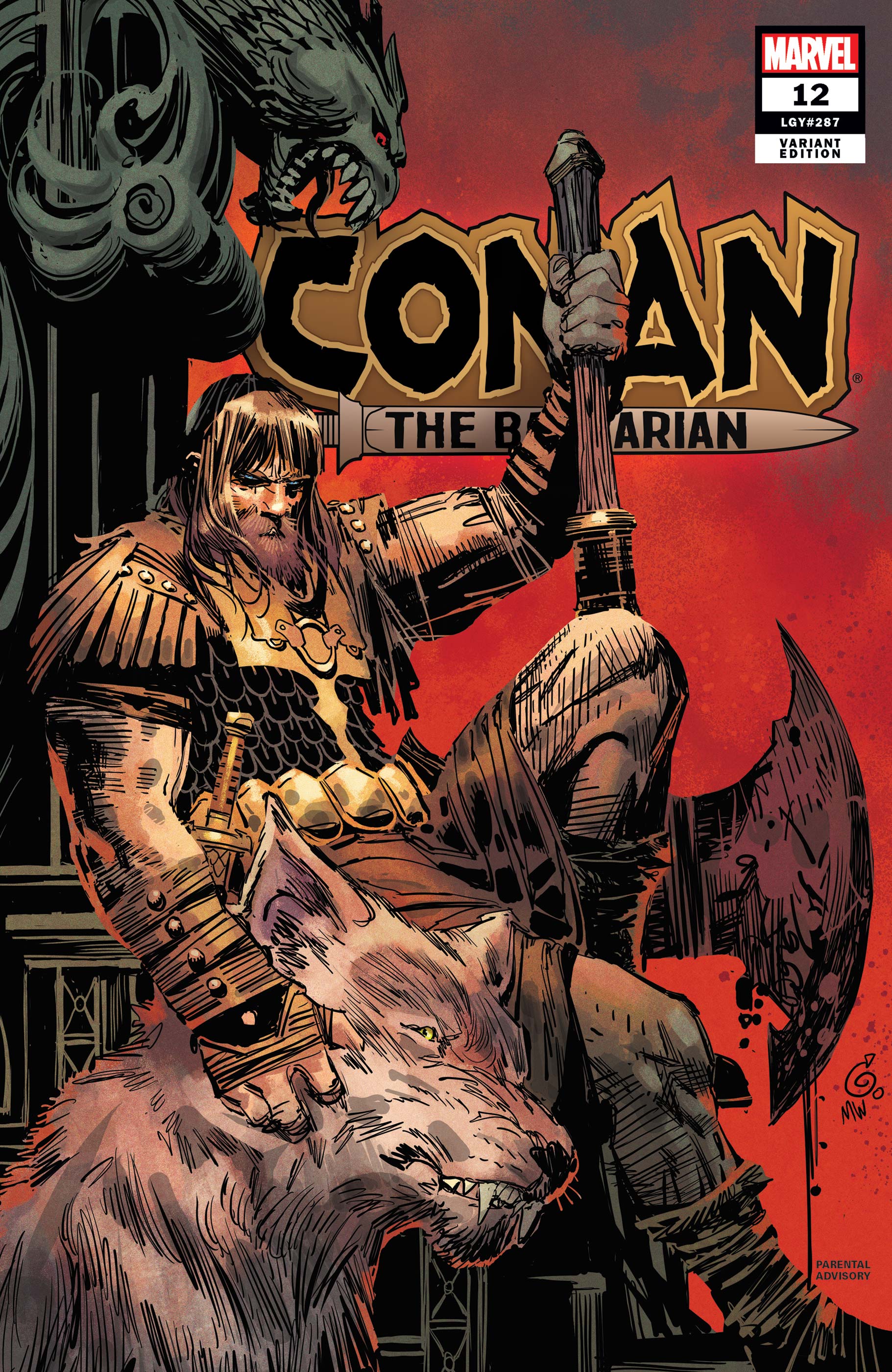 Conan the Barbarian #12 Garney Variant (2018)