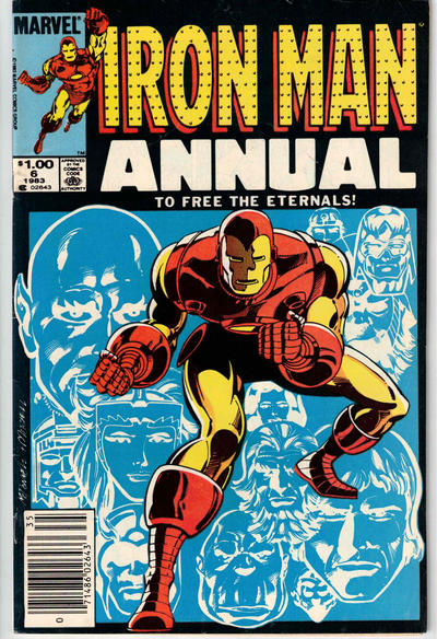 Iron Man Annual #6 [Newsstand]-Very Good (3.5 – 5)