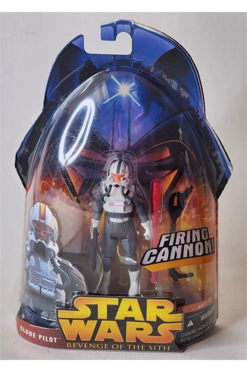 Star Wars Revenge of The Sith Firing Cannon Clone Pilot