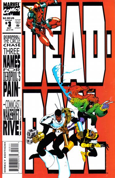 Deadpool: The Circle Chase #3 [Direct Edition](1993)-Very Fine (7.5 – 9)