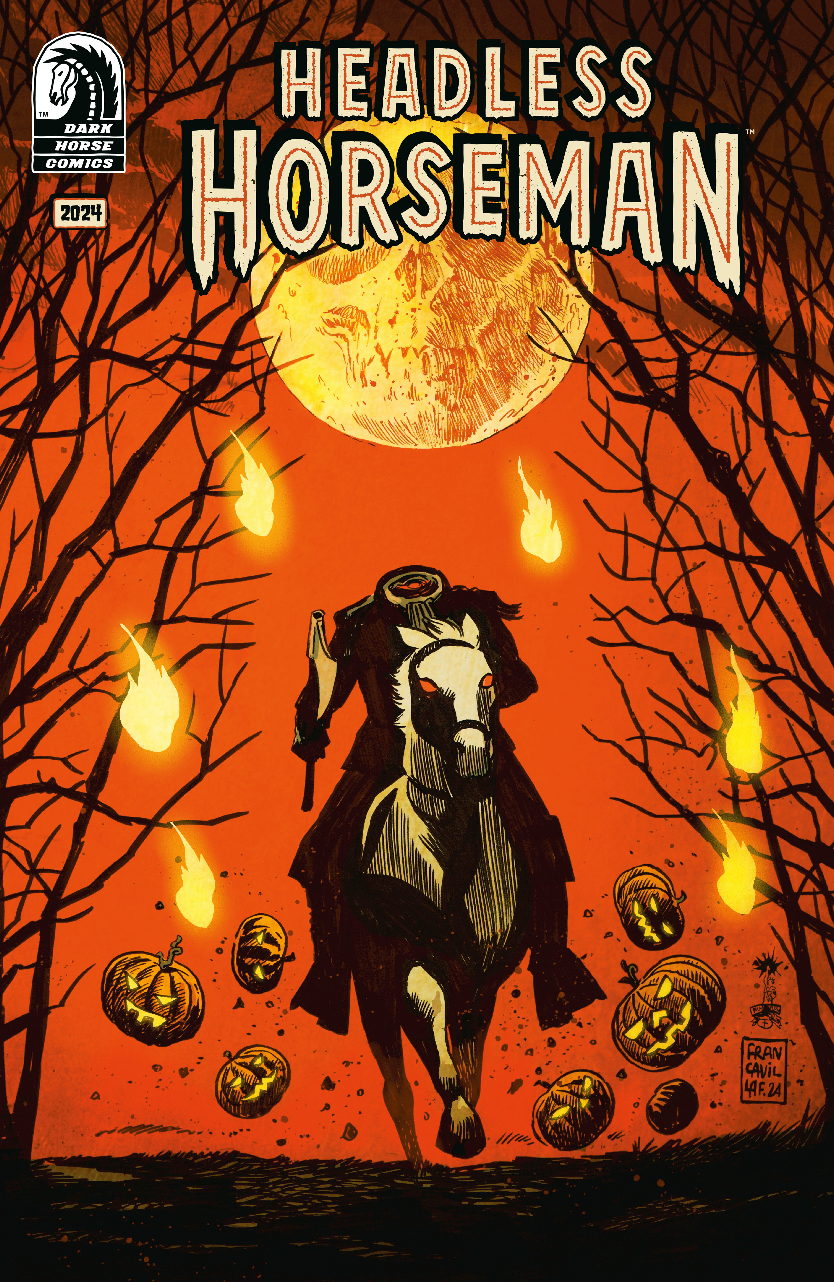 Headless Horseman Halloween Annual Cover B (Francesco Francavilla) (#2024)