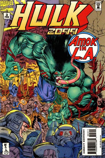 Hulk 2099 #3 [Direct Edition] - Vf-