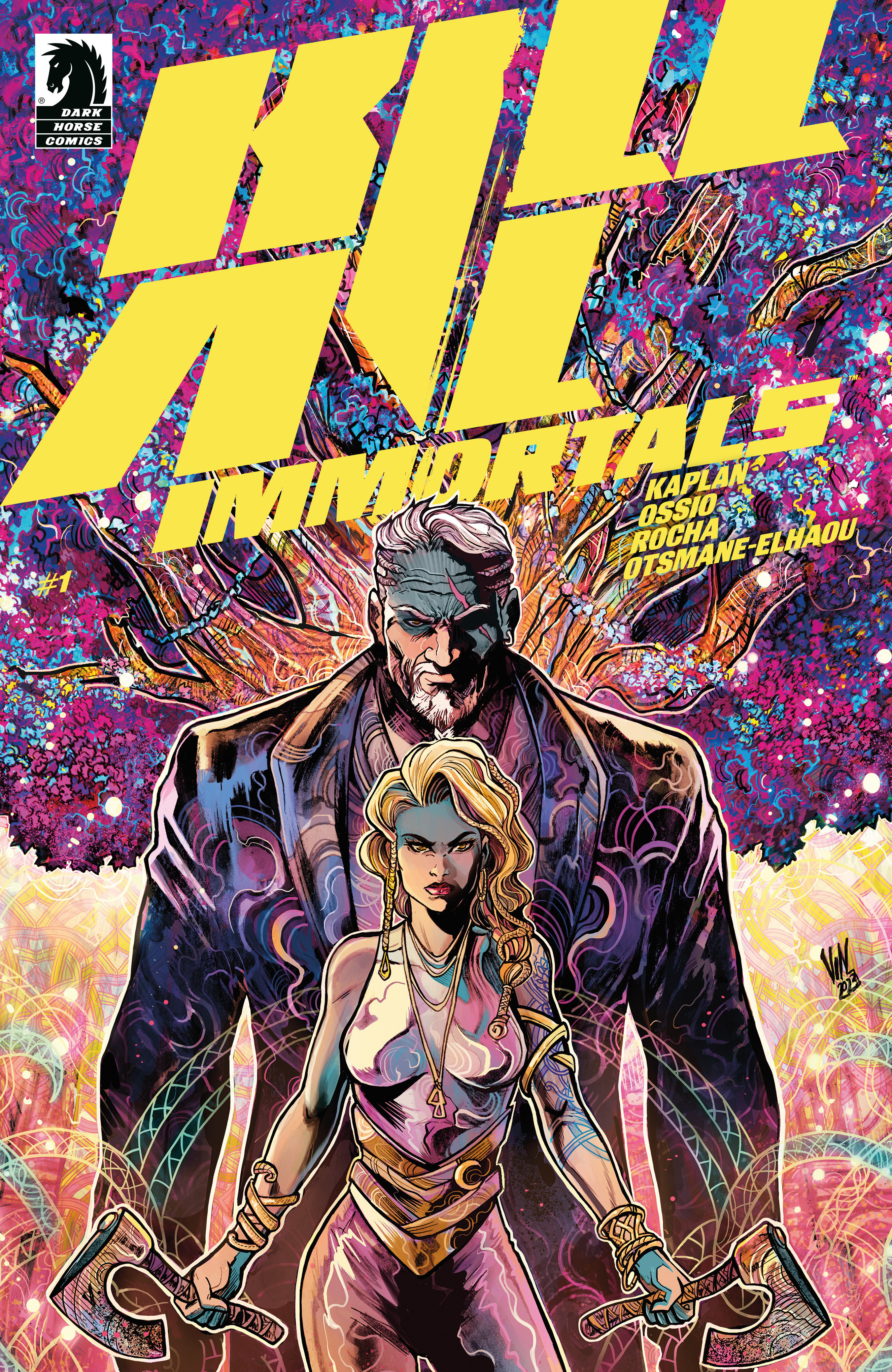 Kill All Immortals #1 Cover B (Vincenzo Riccardi)