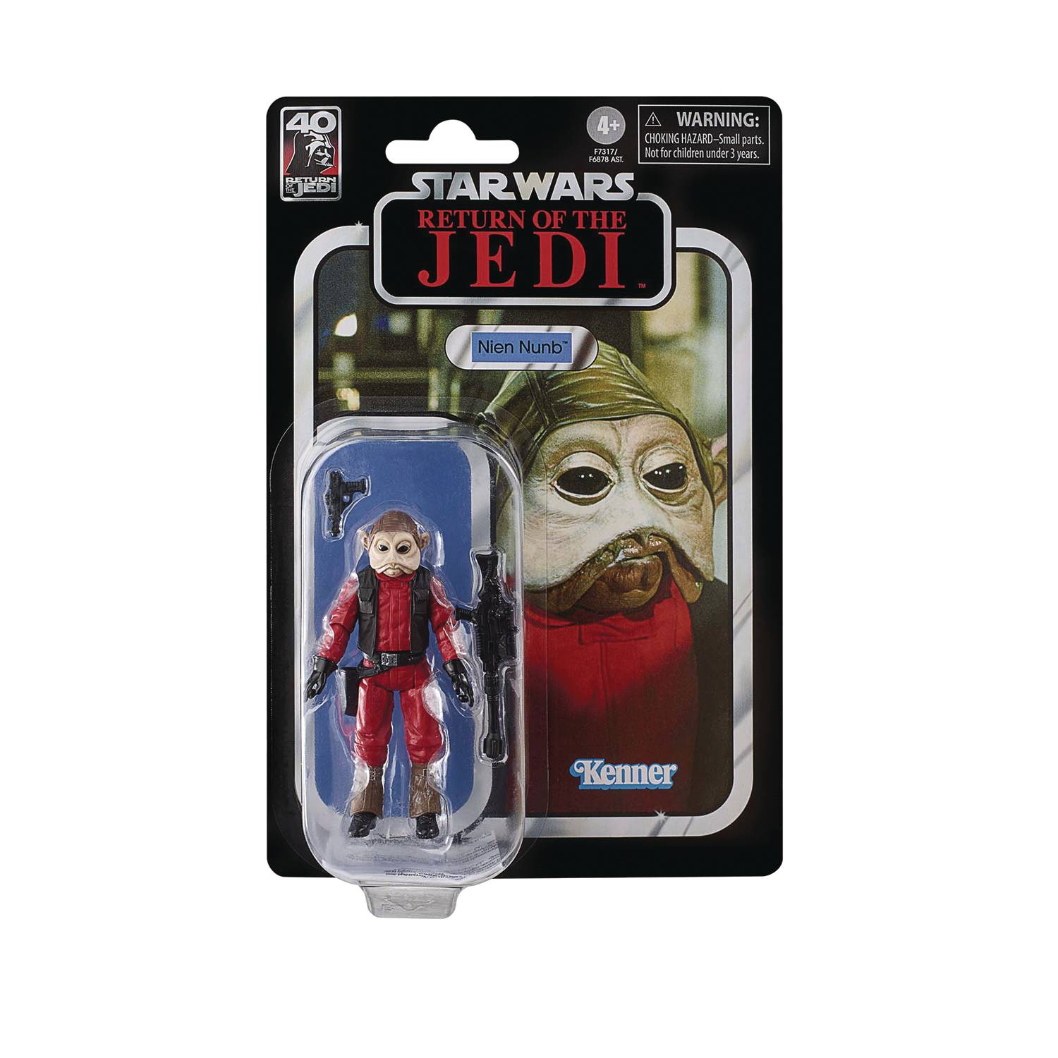 Star Wars Vintage 3-3/4in E6 40th Nien Nunb Action Figure Case