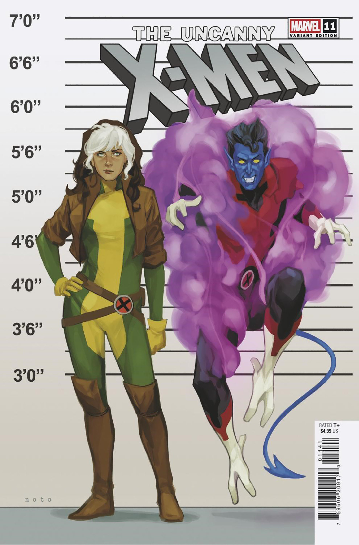 Uncanny X-Men #11 Phil Noto Connecting X-Manhunt Variant (X-Manhunt)