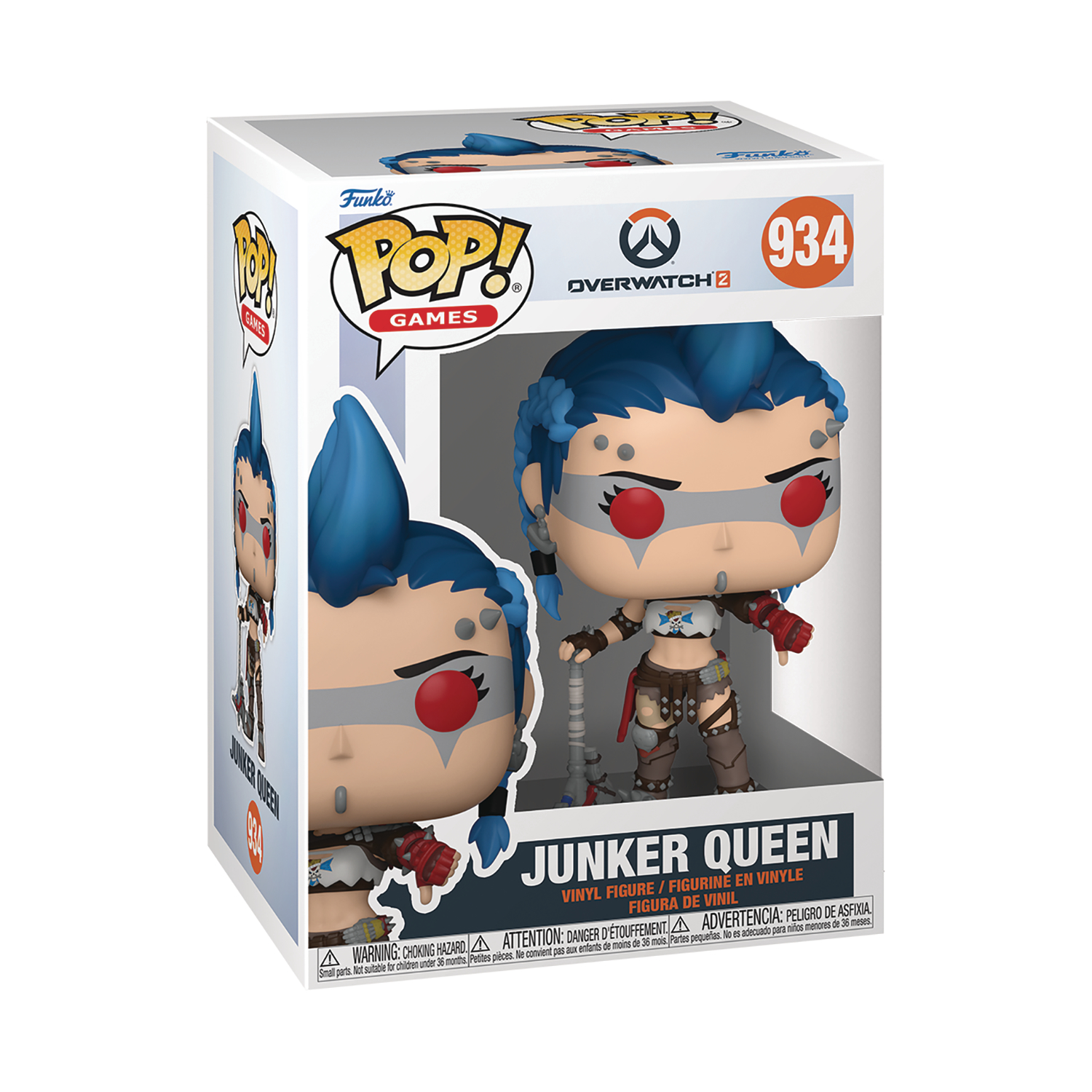 Pop Games Overwatch 2 Junker Queen Vinyl Figure
