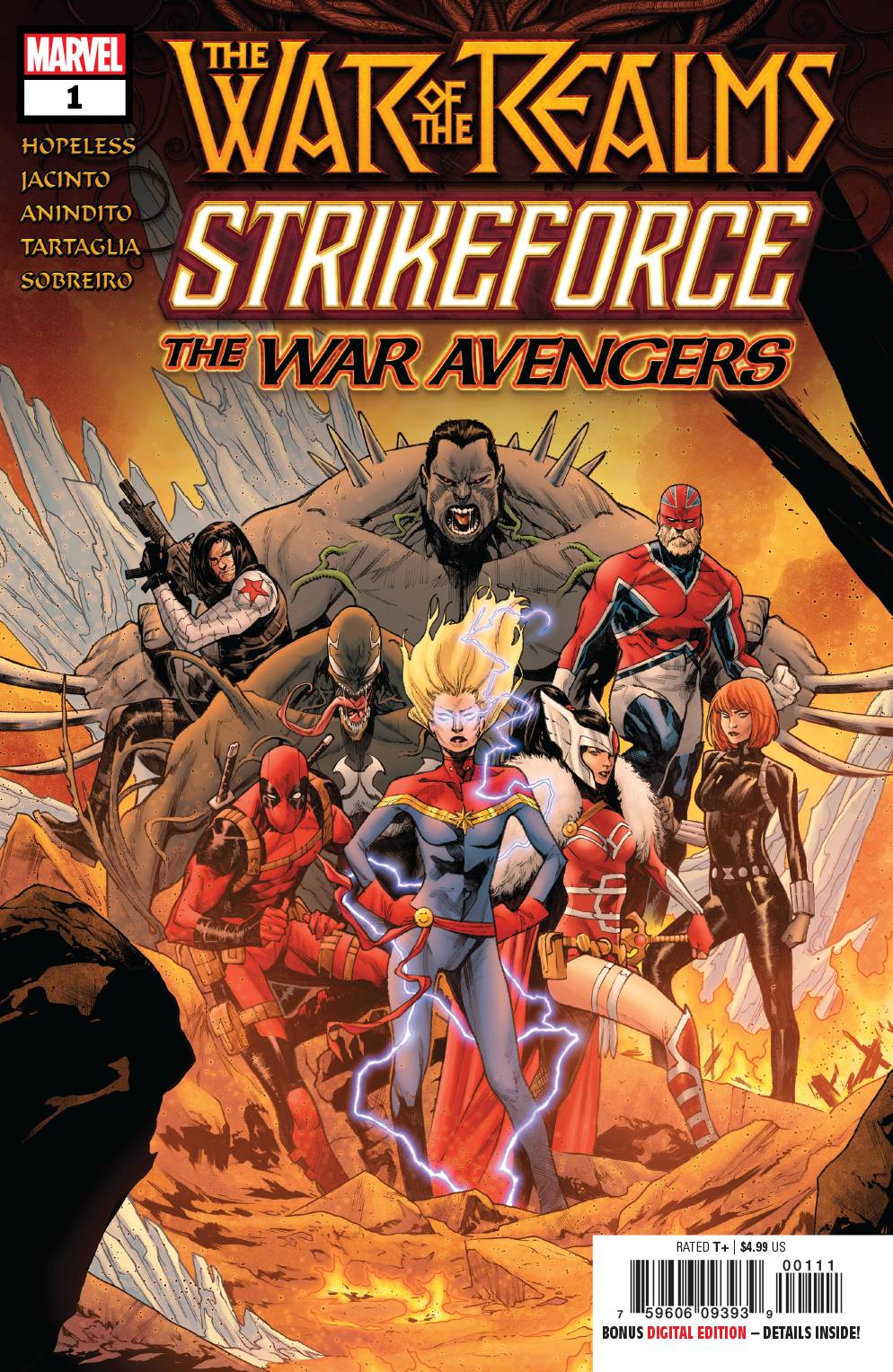 War of Realms Strikeforce War Avengers #1