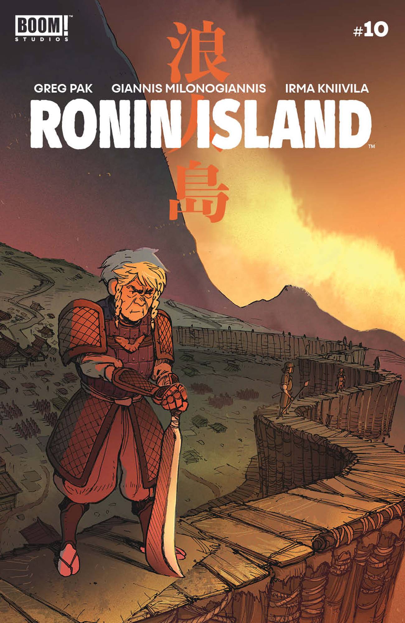 Ronin Island #10 Cover A Milonogiannis