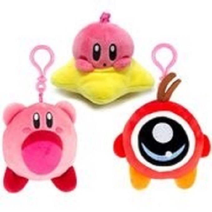 Kirby Waddle Doo Clip On 4 Inch Plush
