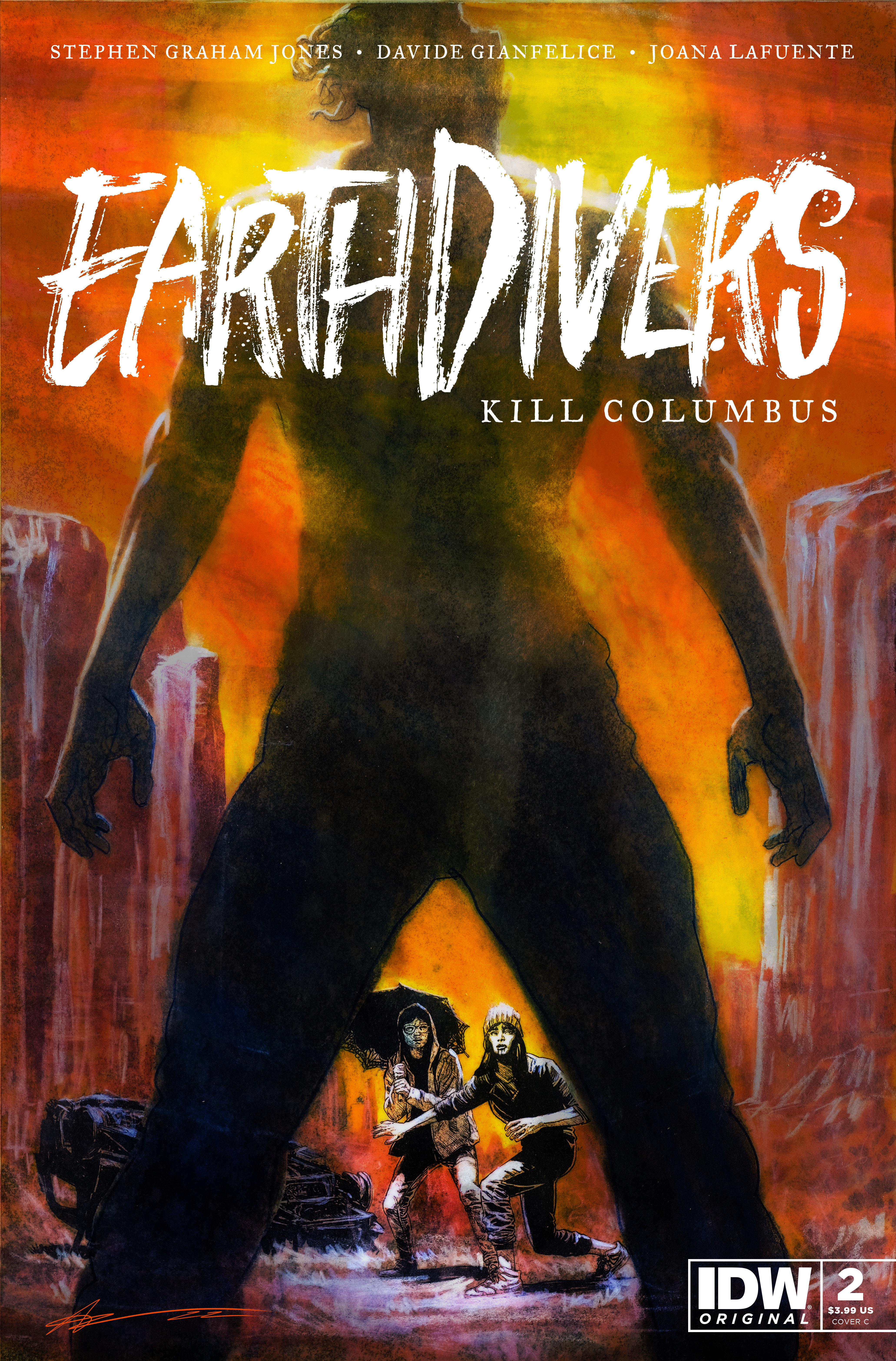 Earthdivers #2 Cover C Aaron Campbell (Mature)
