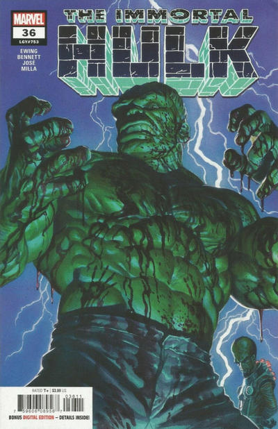 Immortal Hulk #36-Near Mint (9.2 - 9.8)