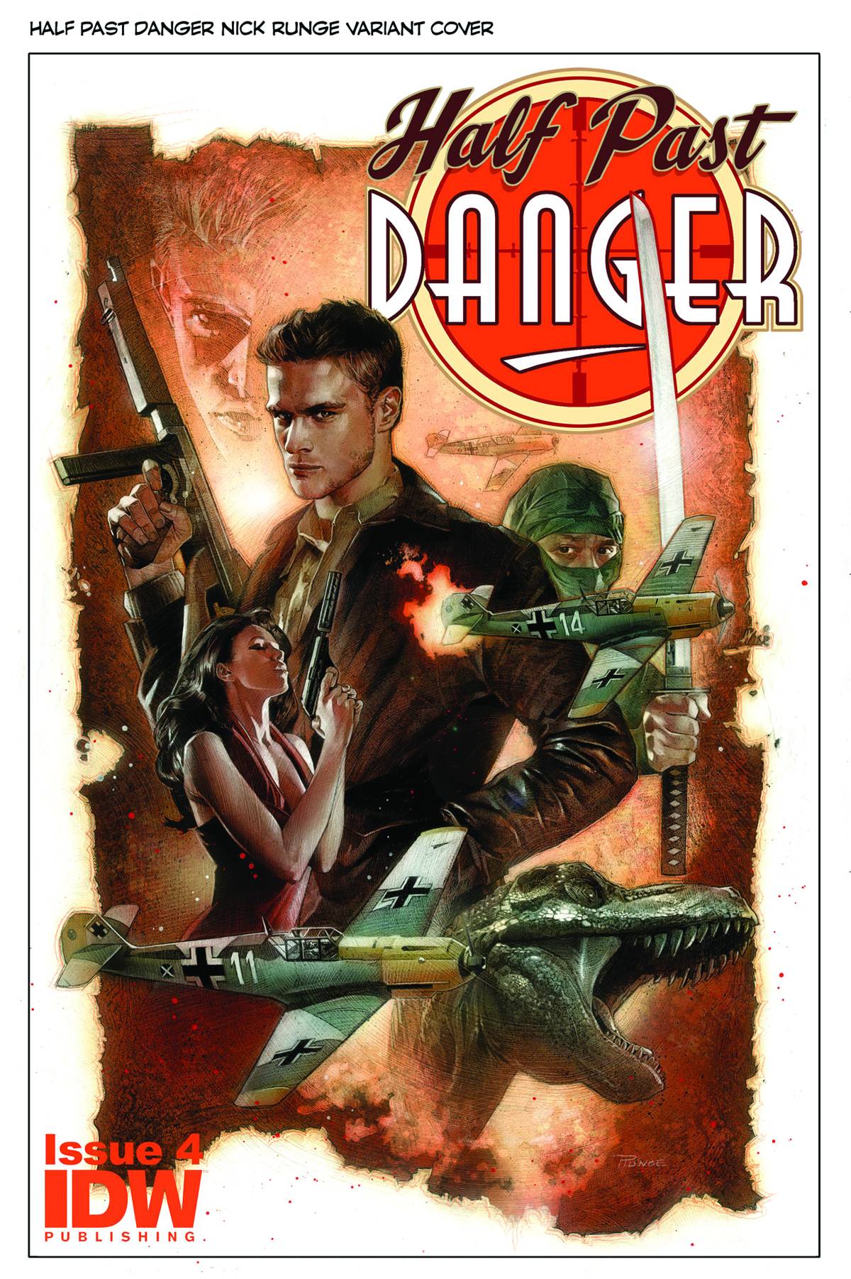 Half Past Danger #4 Subscription Variant