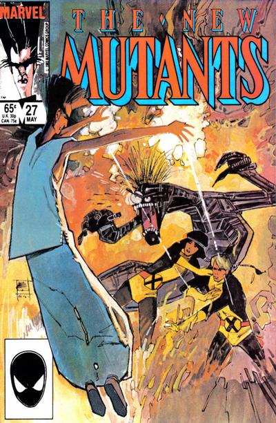 The New Mutants #27 [Direct]-Fine (5.5 – 7)