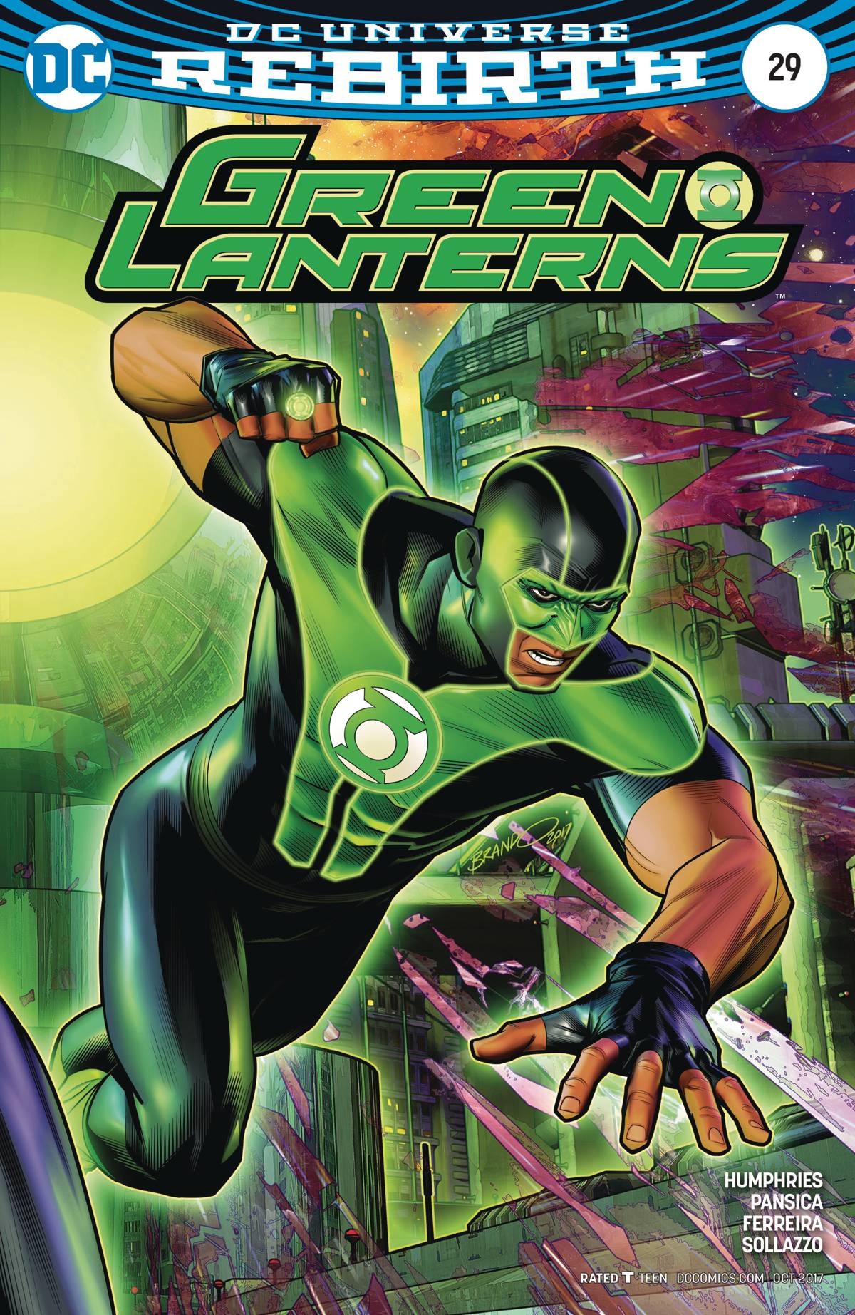 Green Lanterns #29 Variant Edition (2016)