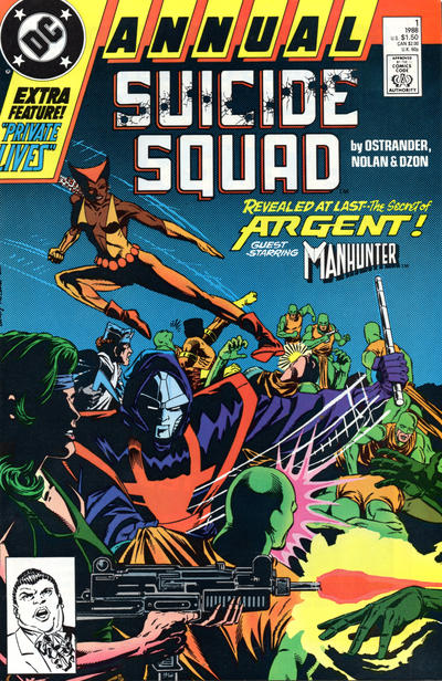 Suicide Squad Annual #1 [Direct](1988)-Fine (5.5 – 7)