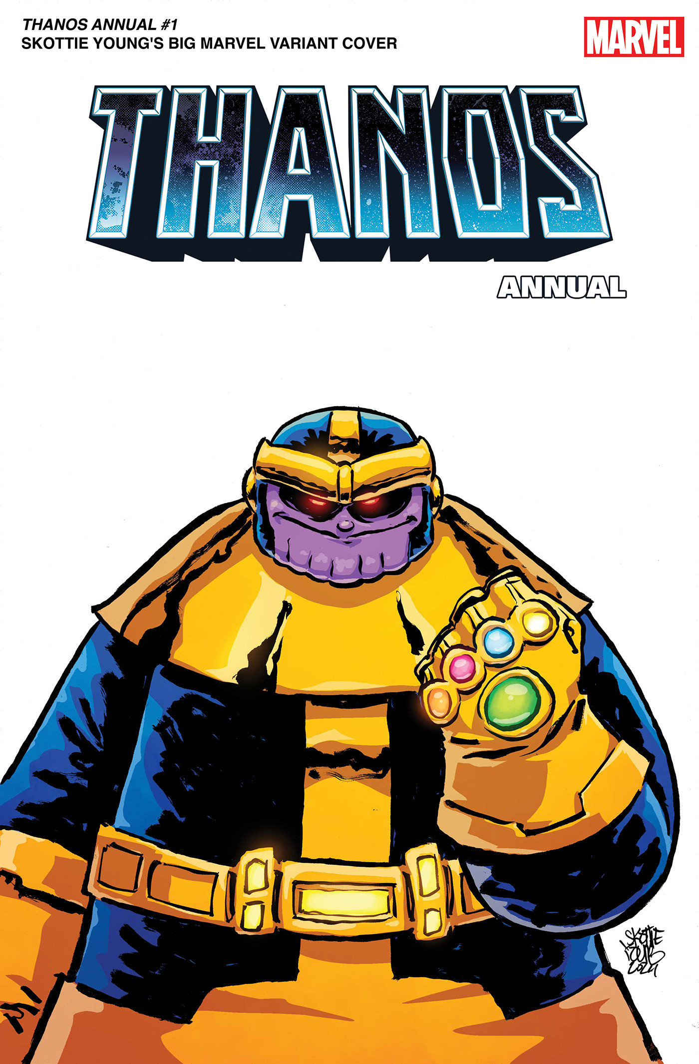 Thanos Annual #1 Skottie Young's Big Marvel Variant (Infinity Watch)