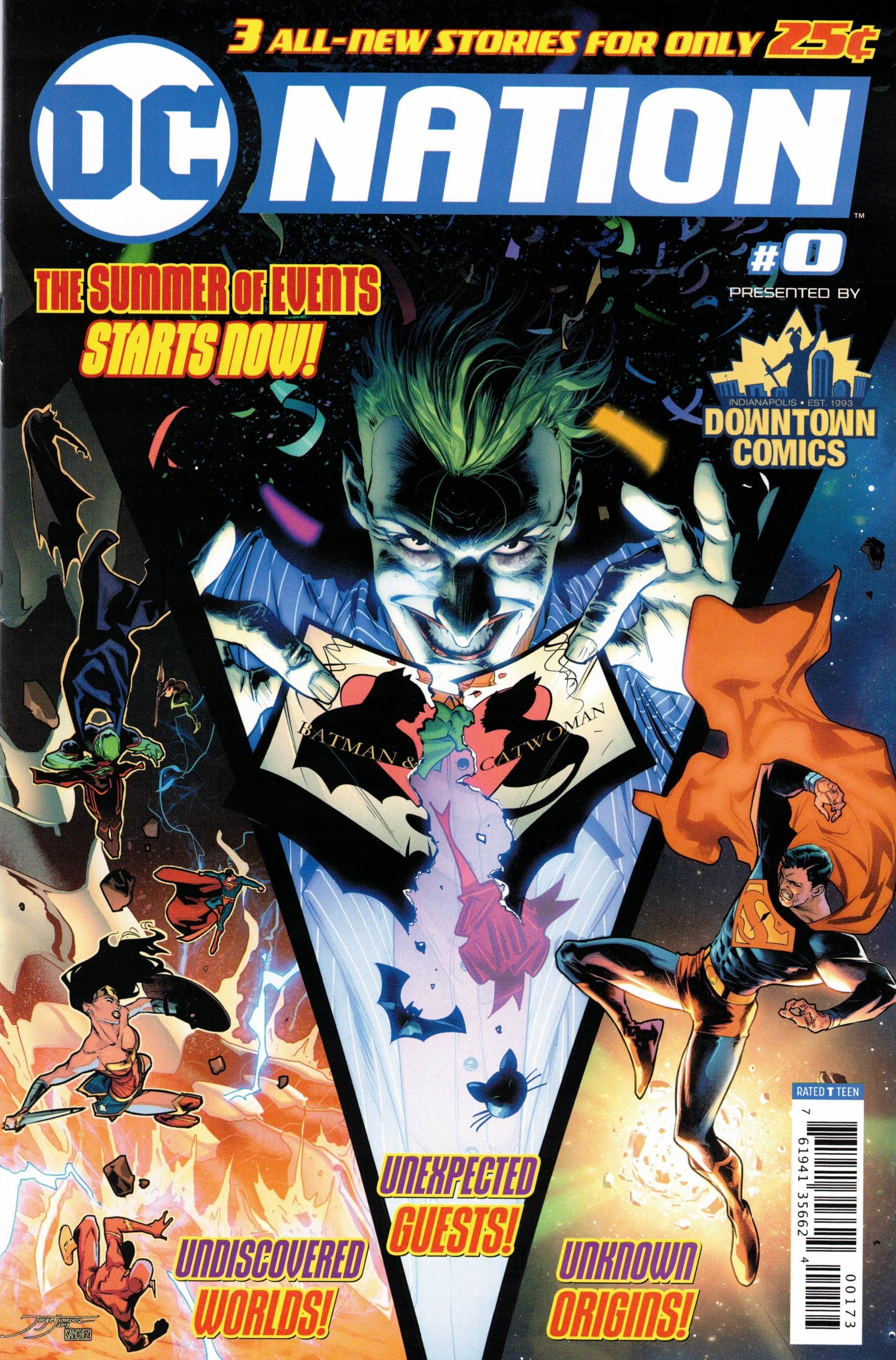 DC Nation #0 Downtown Comics Exclusive